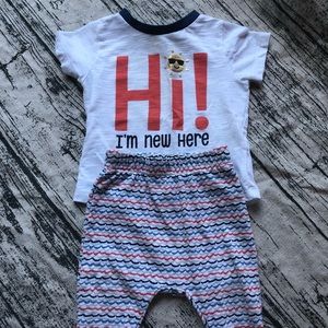 Boy’s “I’m new here” Outfit